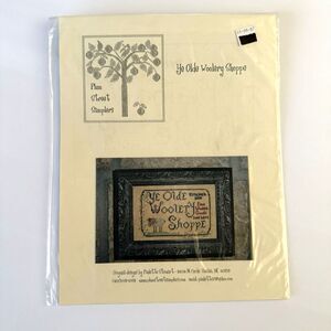 PLUM STREET SAMPLERS Counted Cross Stitch Chart YE OLDE WOOLERY SHOPPE 2006